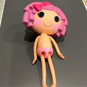 Lalaloopsy PILLOW FEATHERBED 2009 Full Size 12" Doll Only - No Clothes - MGA